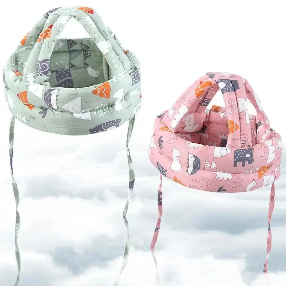 Child Head Protection Cap – Adjustable Safety Helmet for Toddlers (Random color) BuyMarto