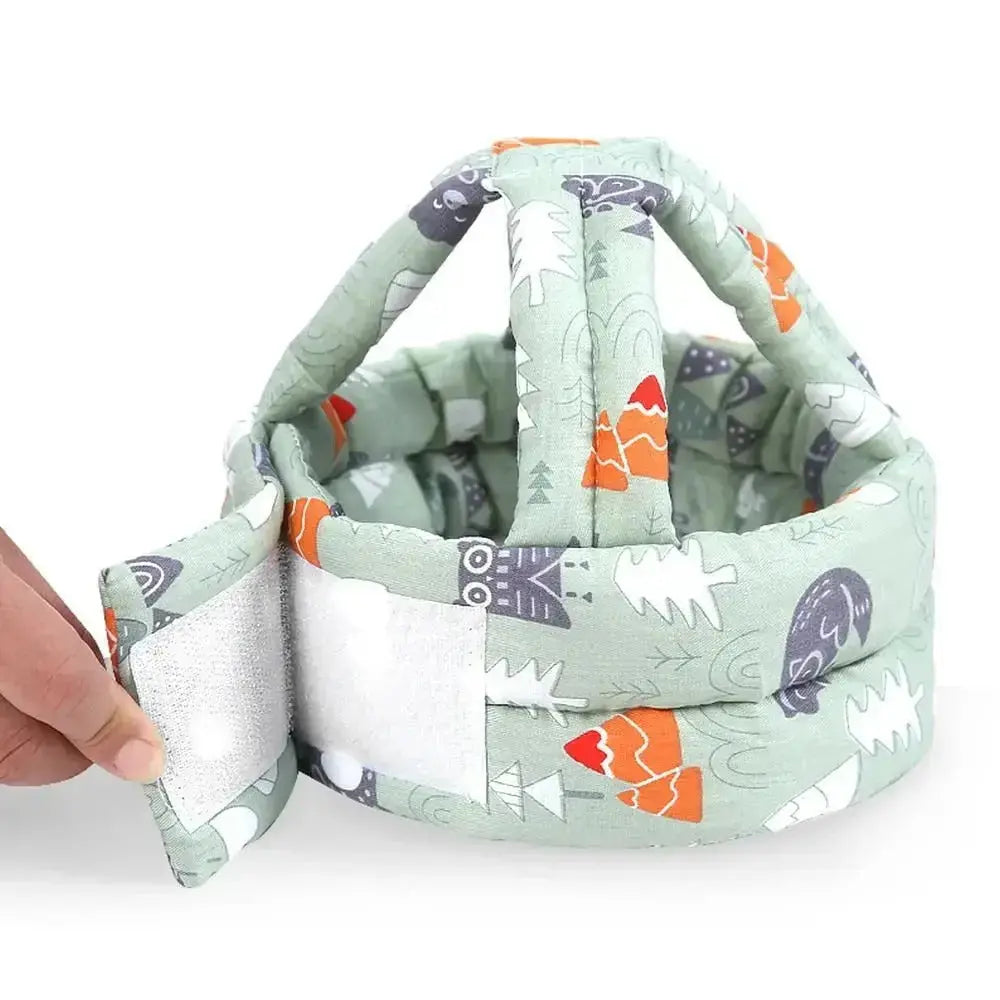 Child Head Protection Cap – Adjustable Safety Helmet for Toddlers (Random color) BuyMarto