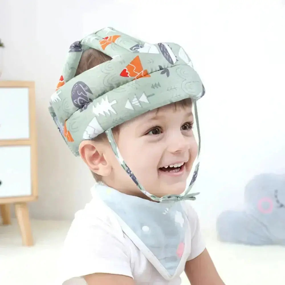 Child Head Protection Cap – Adjustable Safety Helmet for Toddlers (Random color) BuyMarto