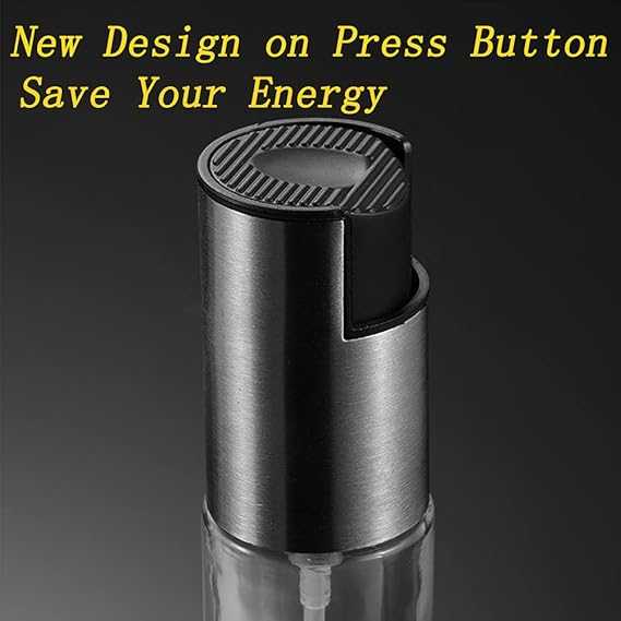 100ml Oil Spray Bottle – Stainless Steel & Glass Olive Oil Mister BuyMarto