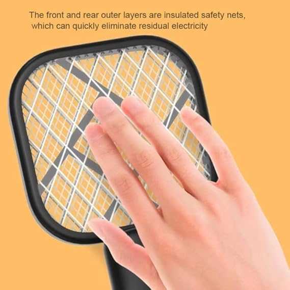Electric Mosquito Racket – 3000V High Voltage USB Rechargeable Fly Killer BuyMarto
