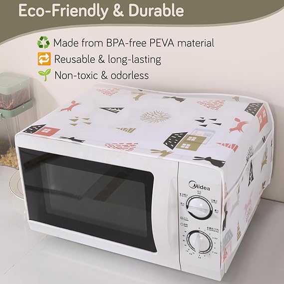 Microwave Oven Cover – 85x35cm Dust-Proof & Waterproof Protector BuyMarto