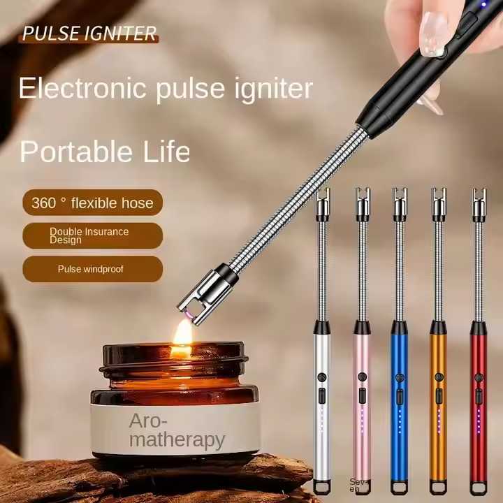 USB Rechargeable Flameless Arc Lighter Flexible and Windproof BuyMarto
