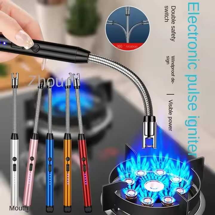USB Rechargeable Flameless Arc Lighter Flexible and Windproof BuyMarto