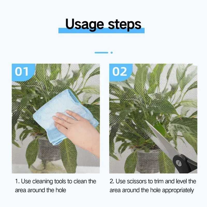 New -20%   Product image 1 Product image 2 Product image 3 Product image 4 Product image 5 Product image 6 Screen Repair Tape Avoid Insect Fly Door Window Mosquito Net Patch Strong Adhesive Screen Repair Stickers for Repair Holes Tears BuyMarto
