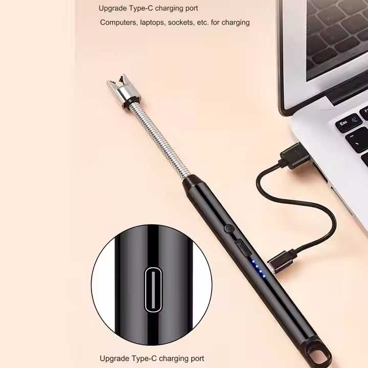 USB Rechargeable Flameless Arc Lighter Flexible and Windproof BuyMarto